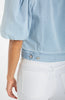 Puff sleeve cropped trucker jacket by Liverpool