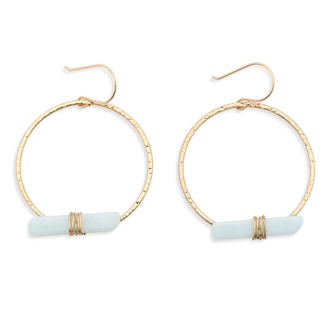 Daphne earrings by Leslie Curtis
