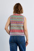 Carnival vest multi color by Molly Bracken