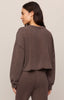 Circuit sweatshirt dark chocolate by Z Supply