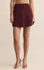 Chablis mini skirt merlot by Z Supply