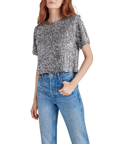 Cressa top grey by Steve Madden