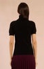 Short sleeve turtleneck black by Molly Bracken