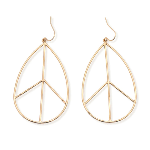 Lilah earrings gold by Leslie Curtis