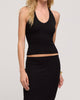 Raya halter top black by Z Supply