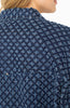 Crop easy trucker jacket laser pinhole by Liverpool