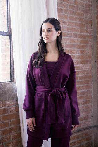 Scuba cardigan port by P. Cill