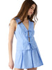 Aliza top aurora blue by Steve Madden