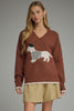 Doggie sweater brown by Entro