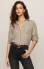 River plaid button up dark chocolate by Z Supply