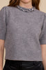 Cece embellished top by Lucy Paris