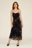 Wisteria maxi dress purple floral by Lucy Paris