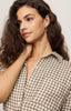 River plaid button up dark chocolate by Z Supply