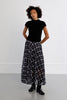 High neck cap sleeve sweater black by Molly Bracken