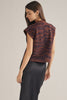 Brown and black animal print sweater by Entro