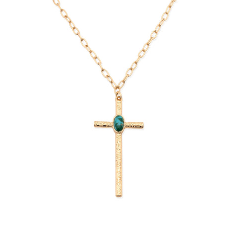 Marie necklace gold by Leslie Curtis