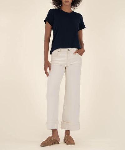 Meg high rise wide leg candle by Kut from the Kloth