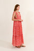 Red Charlotte maxi by Molly Bracken