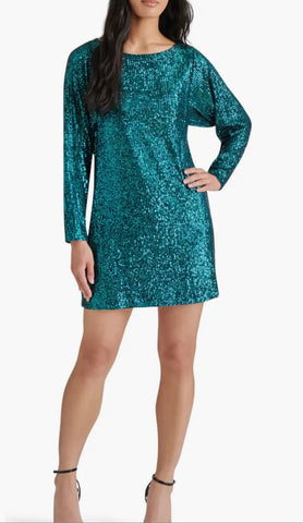 Ginger dress deep teal by Steve Madden