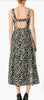 animal print maxi black ivory by Endless Rose