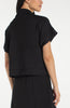 Half Zip Popover Top black by Liverpool