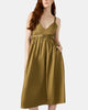 Juno dress deep olive by Steve Madden