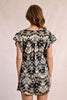 Beige Doli Printed Woven Top by Molly Bracken