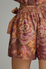 Brown and rust skort set by Entro