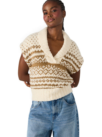 Paulie sweater vest by Steve Madden