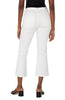 Hannah cropped flare in white by Liverpool