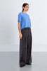 Short sleeve sweater blue mix by Molly Bracken