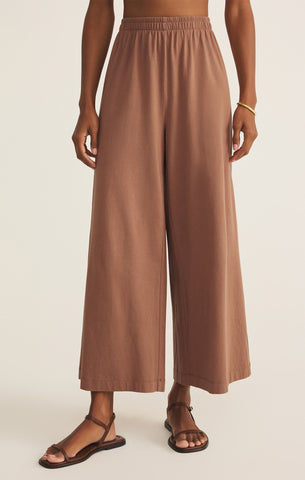 Scout jersey flare pant teakwood by Z Supply