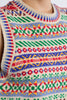 Carnival vest multi color by Molly Bracken