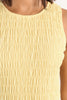 Butter smocked top midi dress by Molly Bracken