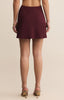 Chablis mini skirt merlot by Z Supply