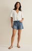 La Belle linen top white by Z Supply