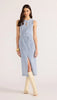 Oliver denim midi dress vintage blue by Mink Pink