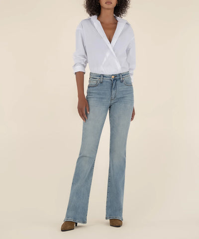 Ana high rise  flare confidence  by Kut from the Kloth
