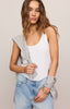 Rowe scoop tank white by Z Supply