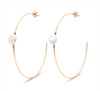 Louise earrings gold by Leslie Curtis
