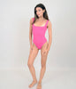 Tia sleeveless scoop bodysuit super pink by Rd Style