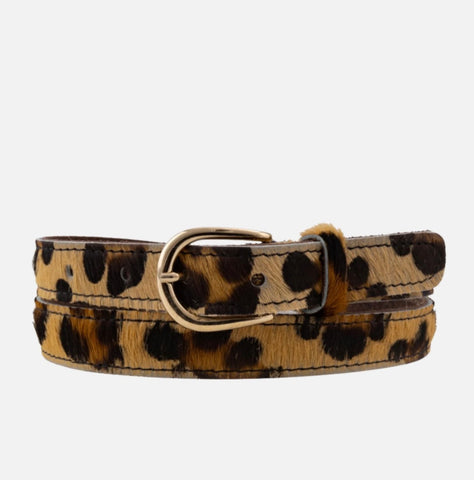 Dania leopard belt by Amsterdam Heritage