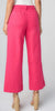 Crop Wide Leg With Patch Pockets diva pink by Liverpool