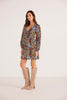 Josie long sleeve mini dress by Mink Pink