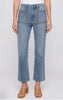 Hannah flare patch pockets bronzed blue by Liverpool