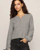 Westmont henley sweater classic heather grey by z supply