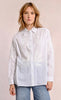 White button up with embroidery by Molly Bracken