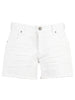 Jane high rise shorts fray hem in optic white by Kut From the Kloth