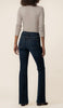 Ana high rise flare wave wash by Kut from the Kloth