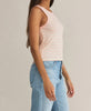 Hadley Striped Tank in Pink Salt by Z Supply